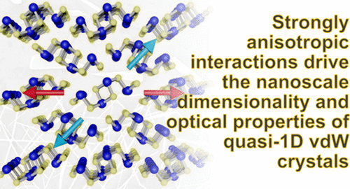 Anisotropy-Driven Crystallization of Dimensionally Resolved Quasi-1D Van der Waals Nanostructures